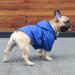 iChoue Lightweight Dog Raincoat Hooded Jacket for French Bulldog Shiba Inu - Blue/Size M - Buy Online on SooperMarket.com