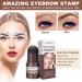 Brow Stamp Waterproof Makeup Eyebrow Powder Stencil Kit One Step Brow Stamp Shaping Kit for Grooming and Drawing Brows Reusable Eyebrow Tint Styling Tool Eye Brow Stamp with Brow Brush Cosmetic Tool - Buy Online on SooperMarket.com