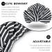 Yiclick Reusable Shower Cap for Women - Stripe Black, Ideal for Long Hair - Buy Online on SooperMarket.com