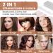 4 in 1 Hair Crimper Straightener & Curling Iron - Ceramic Plates Fast Heating Tool (White) | International Shipping - Buy Online on SooperMarket.com