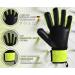 Buy Keeperking SP 2.0 Goalkeeper Gloves for Kids & Adults | Removable Finger Protection Strong Grip Soccer Gloves Available in Yellow-Black Sizes 3-10 - Buy Online on SooperMarket.com