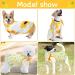 Pineapple Sunflower Large Pet Dress & Shirt Set - 4 Piece Cute & Breathable Puppy Clothes - Buy Online on SooperMarket.com