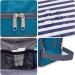 WANDF Toiletry Bag Water-Resistant Nylon Travel Wash Bag Lightweight Dopp Kit for Men and Women (A-Sky Blue) - Buy Online on SooperMarket.com