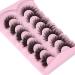 Ruairie 20MM 8D Dramatic Fluffy False Eyelashes Pack - 7 Pairs Wispy Cat Eye & Fox Eye Lashes - Buy Online on SooperMarket.com