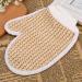 Peeling Bathroom Shoe & Double-Sided Shower Glove - Soft Body Peeling & Dead Skin Removal Scrubber - Buy Online on SooperMarket.com