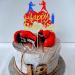 Arthsdite 1Pc Boxing Happy Birthday Cake Topper Boxing Gloves Cake Decorations Sports Birthday Theme Party Cake Decoration Supplies Boxing Cake Topper - Buy Online on SooperMarket.com