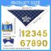 WLLHYF Dog Birthday Party Supplies Boy Dog Birthday Bandana Set with Cute Dog Bow Tie Dog Birthday Crown Hat with Numbers Small Medium Large Dogs(Blue) - Buy Online on SooperMarket.com