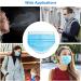 Brightt ASTM Level 3 Face Masks - 4 Ply Disposable Made in USA 50 Packs Elastic Ear Loops for Adults - International Shipping Available - Buy Online on SooperMarket.com