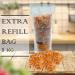 200 g Grinder+1 Kg Refill Bag 100% Pure Pink Himalayan Rock Salt (Coarse) Natural Premium Quality Unrefined Vegan Gluten Free Table Salt Pink 200 g Grinder+1 Kg Refill Bag - Buy Online on SooperMarket.com