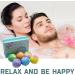 6 XXL Bath Bombs Gift Set with Dead Sea Salt, Cocoa & Shea Butter - Birthday, Mom, Girls, Him, Kids - Perfect Addition to Bath Basket - Buy Online on SooperMarket.com