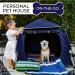 POP 'N GO Pet Playpen - Portable 39 x 33 Dog & Cat Tent Navy | Indoor/Outdoor Pen for Small, Medium, Large Pets - Buy Online on SooperMarket.com
