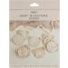 Ginger Ray 13 Baby Milky Milk Gondes - Teddy Bear & Hello World Sign | Neutral Milestone Signs for Baby Parties - Shop Internationally - Buy Online on SooperMarket.com