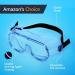 FDA Registered Medical Safety Goggles - Anti-Fog, Splash Proof Eye Protection for Labs and Nurses - Buy Online on SooperMarket.com