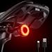 Bicycle brake light smart rear light bike with USB C waterproof bike light at the rear StVZO standard bicycle lighting bicycle accessories 5 modes LED bike rear light with 2 installation modes