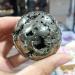 Natural Crystal 4.5-5CM Natural Pyrite geode Ball Golden Iron Specimens Crystals and Stones Geode Gifts Reiki Crystal Stone - Buy Online on SooperMarket.com