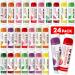 24 Pack Lip Balm Natural Lip Balm Bulk Lip Care Product Moisturizing Lip Balm for dry cracked lips A-24