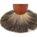 Professional Portable Shaving Brush for Men - Ergonomic Wooden Handle Soft Hair Elegant Design | Ideal for Home & Salon Use - Buy Online on SooperMarket.com