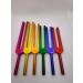 Sacred Solfeggio 6pc Colored Tuning Forks w activator and Pouch - DNA Repair - Blessings Miracles Awakening Liberation - Buy Online on SooperMarket.com