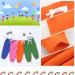 CuteOn Unisex Kids Elastic Waist Cotton Warm Trousers - 1 Year, Orange - Buy Online on SooperMarket.com