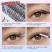 PHKERATA Individual Eyelashes DIY Extension Kit with Bond, Seal, and Tweezers | Wispy Cluster Lashes | 20D Bottom Wispy Mix Kit - Buy Online on SooperMarket.com