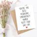 Funny Pediatric Emergency Nurse Birthday Card - Thank You for Being the Best PE Nurse - Buy Online on SooperMarket.com