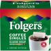 Folgers Coffee Singles Classic Decaf Medium Roast Coffee, 19 Single Serve Coffee Bags 19 Count (Pack of 1)