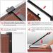 A2-B7 Paper Trimmer Paper Cutter Heavy Duty Trimmer Gridded Paper Photo Guillotine Craft Machine 18 inch Cut Length 12 Sheets Capacity for Office Home Use Red - Buy Online on SooperMarket.com
