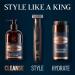 King C. Gillette Beard Shampoo & Face Wash - 350ml | Coconut Water, Argan Oil & Avocado Oil - Buy Online on SooperMarket.com