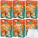 Dr. Oetker baking mix for colorful confetti muffins with baking cups and icing pack of 6 (6x325g pack) + usy block