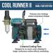 Master Airbrush Cool Runner II Compressor Kit with 3 Airbrushes & 6 Acrylic Paint Set - Buy Online on SooperMarket.com