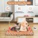Adjustable Pet Heating Pad | Timer & Chew Resistant Cord | Waterproof Blanket for Cats & Dogs | 15X18 Beige - Buy Online on SooperMarket.com