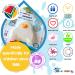 The Bean People Space Rocket-Themed Bath Bombs for Kids - Rainbow Coloured Kids Bath Bombs with Toys Inside Sponge Bath Toys 5 to Collect Fantastic Scent Rainbow Rocket - Buy Online on SooperMarket.com