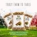 Wilbur Packing Company Rio Vista 16 oz. Walnut Halves & Pieces 2-Pack | California Grown Raw Walnuts | 100% Natural Non-GMO | Unsalted & Shelled | No Preservatives - 1 lb - Buy Online on SooperMarket.com