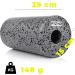 Fizyo Fascia Roller - Fitness Yoga & Rehabilitation Self-Massage Foam Roller (29x15 cm) with Transport Bag - Medium-Hard EPP Foam for Back & Spine Relief - Buy Online on SooperMarket.com