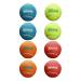 Outward Hound Squeaker Ballz, Tennis Ballz, Tennis Max Balls, Tennis Maze Craze - Squeaking and Fetching Tennis Ball Dog Toys Small Squeaker Balls (8-Pack) Multi