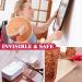 Nano Double Sided Poster tape Heavy Duty Multipurpose  Hanging Adhesive strips Strong Sticky Mounting tape Picture Gel tape (Transparent  9.84FT) 9.84FT Transparent - Buy Online on SooperMarket.com