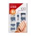 KISS 100 Full-Cover Nails Kit Short Length - Short Square