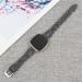 EverSnows Slim Woven Bands for Fitbit Sense/Versa 3 - Soft Fabric Canvas Sport Strap for Men and Women - Charcoal - Buy Online on SooperMarket.com