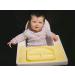 EasyMat 'Perfect Fit' for IKEA Antilop Highchair by EasyTots | Yellow Baby Suction Plate & Placemat for Baby Led Weaning - Buy Online on SooperMarket.com