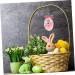 Alipis 2pcs Easter Eggs Hanging Easter Egg Ornament Easter Party Egg Decoration Easter Party Decorations Plastic Hamper Hanging Egg Decor Easter Party Hanging Decor Spot Props Foam Pink 8x5.7cm - Buy Online on SooperMarket.com