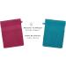 Betz Terry Cloth Wash Gloves - 10 Piece Set 100% Cotton 16x21 cm Cranberry-Petrol | Premium International Shipping - Buy Online on SooperMarket.com