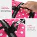 HAOCOO Dog Life Jacket Vest Swimsuit with Reflective Stripes - Pink Polka Dot XL - Buy Online on SooperMarket.com
