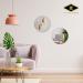 Set of 2 Better Crafts 12 Inch Round Glass Mirror Reflective - Ideal for Home Decor and DIY Projects - Buy Online on SooperMarket.com