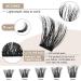 B&Q Eyelash Extension Kit B06 - 72Pcs Individual Lashes DIY Cluster Kit with Tweezers and Bond Remover | D-8-16 MIX B 06-Kit - Buy Online on SooperMarket.com