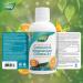 Nature's Way Calcium and Magnesium Citrate 2:1 - Liquid Supplement with Vitamin D3 Vitamin K2 and Collagen Helps Support the Maintenance of Bones and Teeth Orange Flavour 500 mL - Buy Online on SooperMarket.com
