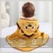 Bamboo Hooded Baby Bath Towel | Toddler Wearable Blanket | Lion Animal Bathrobe 75x75cm - Buy Online on SooperMarket.com