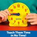 Big Time Learning 12-Hour Learning Watch - Interactive Clock for Kids | Educational Time Management Tool for Children Aged 5+ - Buy Online on SooperMarket.com