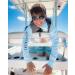 Kids Fishing Hoodie Shirt | UPF 50+ Sun Protection | Youth Boys Girls | Medium Seagrass - Buy Online on SooperMarket.com
