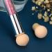 Greoer Nail Art Sponge Brush Applicator with Double Head - Pink | 4 Replacement Heads | Ombre Sponge Nail Design Tool for UV Gel and False Nails - Buy Online on SooperMarket.com