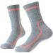 SOLAX Merino Wool Women's Hiking Crew Socks 3-Pack - Cushioned & Breathable for Trekking Outdoors | Medium Size - Buy Online on SooperMarket.com